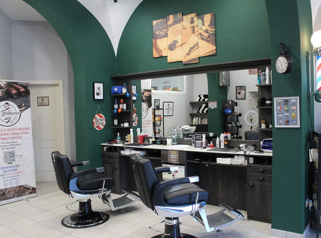 Foto del salone La Barberia di Pietrasanta