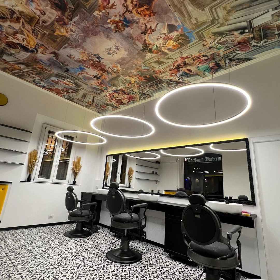 Foto del salone La Santa Barberia