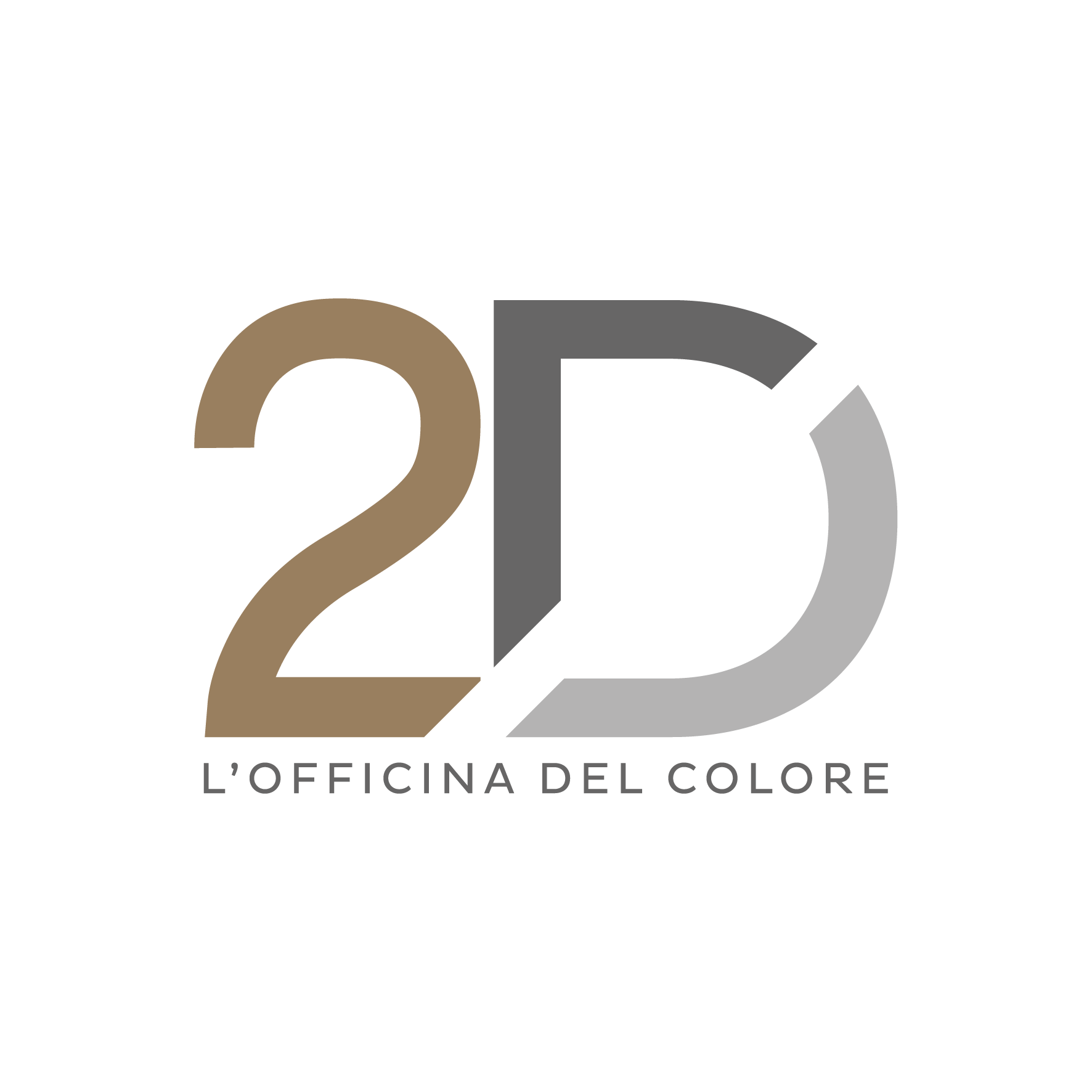 Logo di 2 D L'Officina del Colore