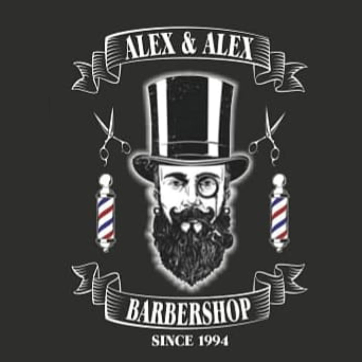 Logo di Alex e Alex Barbershop